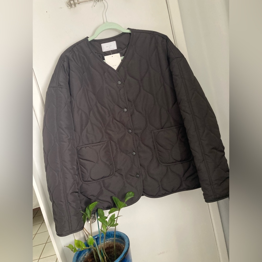 NWT OAK+FORT Quilted Jacket